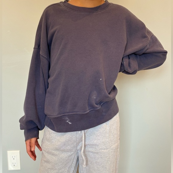 Purple crewneck sweatshirt - Picture 3 of 3